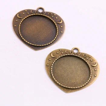 2pcs 25mm Inner Size Antique Bronze Antique Silver Love Cameo Cabochon Base Setting Charms Pendant
2pcs 25mm Inner Size Antique Bronze Antique Silver Love Cameo Cabochon Base Setting Charms Pendant
