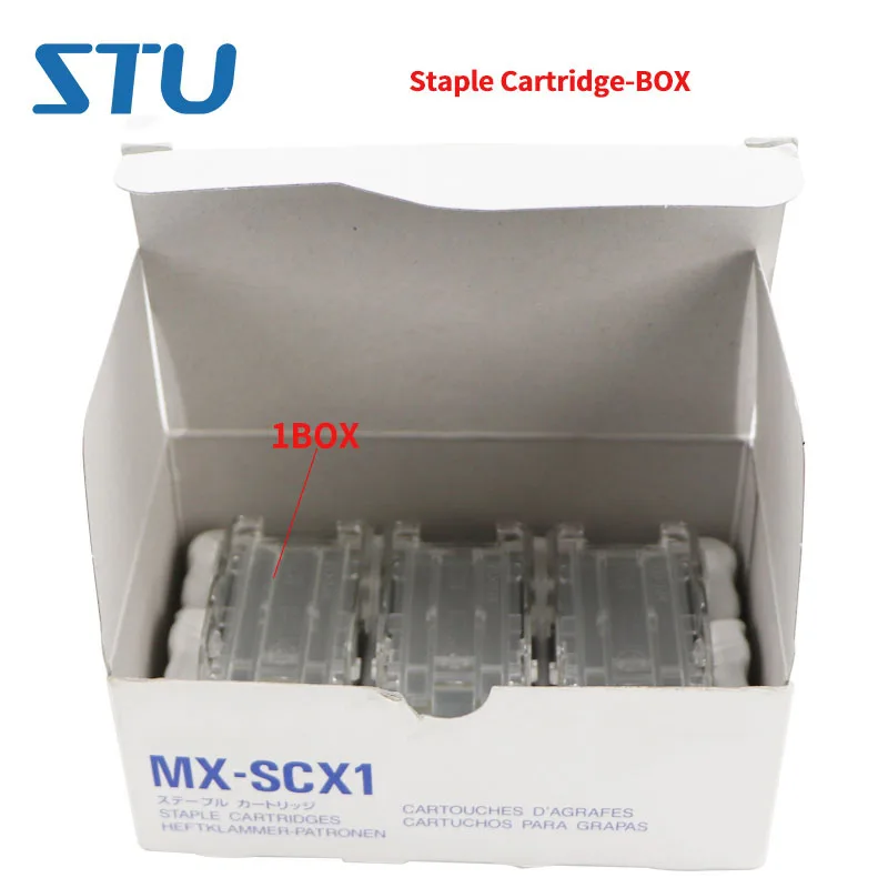 MX-SCX1 3PCS 15,000 Staples/BOX Staple Cartridge-Box for Sharp MX 283 363 453 503 AR 4528 U N MX M363N M453N M503N M363N M283N
MX-SCX1 3PCS 15,000 Staples/BOX Staple Cartridge-Box for Sharp MX 283 363 453 503 AR 4528 U N MX M363N M453N M503N M363N M283N