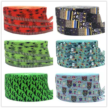 10 yards 16mm Halloween FOE Elastic Ribbon Owl Superman bat Spider Web Printed Fold Over Elastic for Hair Accessory DIY Headwear
10 yards 16mm Halloween FOE Elastic Ribbon Owl Superman bat Spider Web Printed Fold Over Elastic for Hair Accessory DIY Headwear