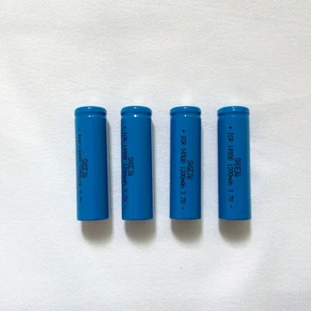 4Pcs/SHSEJA 14500 Battery 3.7V ICR14500 1200Mah Li-ion Rechargeable Battery Batteries Baterias Bateria For LED Flashlight
4Pcs/SHSEJA 14500 Battery 3.7V ICR14500 1200Mah Li-ion Rechargeable Battery Batteries Baterias Bateria For LED Flashlight
