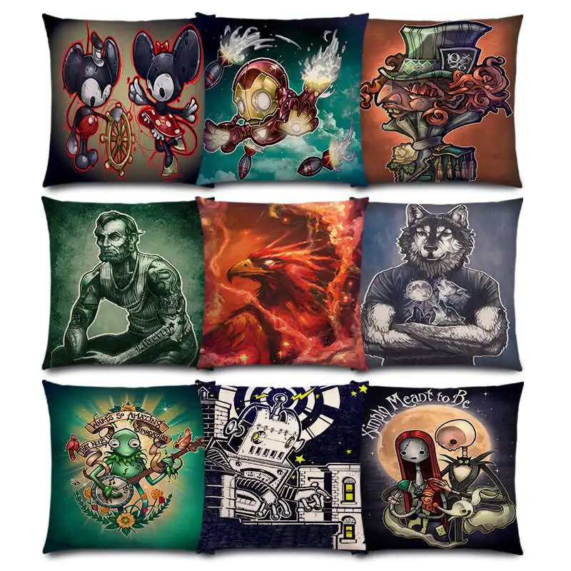 Cool Amusing Computer Game Film Cartoon Protagonist Warrior Funny Things Fantasy Monsters Hero Cushion Cover Pillow Case
Cool Amusing Computer Game Film Cartoon Protagonist Warrior Funny Things Fantasy Monsters Hero Cushion Cover Pillow Case