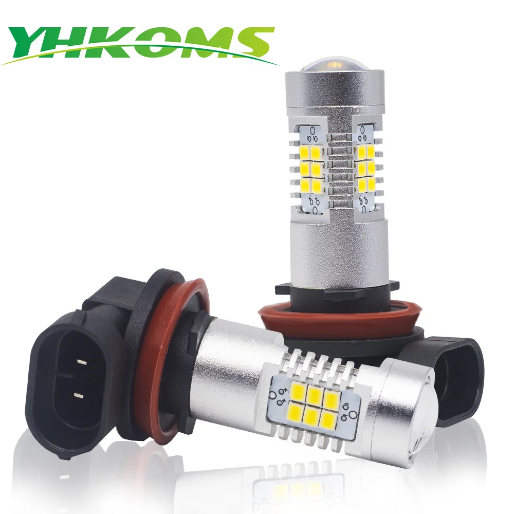 YHKOMS H8 H11 светодиодная противотумансветильник лампа 21SMD 2835 чипы белый желтый светильник лампа 12 В 24 В автомобильная светодиодная лампа лм лампа
YHKOMS H8 H11 светодиодная противотумансветильник лампа 21SMD 2835 чипы белый желтый светильник лампа 12 В 24 В автомобильная светодиодная лампа лм лампа