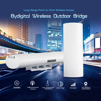 Wireless Outdoor CPE Bridge 900Mbps 5.8G 14dBi Directional Antenna Long-Range Point-to-Point Wireless Access(A+B) for home work
Wireless Outdoor CPE Bridge 900Mbps 5.8G 14dBi Directional Antenna Long-Range Point-to-Point Wireless Access(A+B) for home work