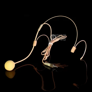 Invisible 3.5mm Jack Screw Thread Lock Double Earhook Mic Earset Headset Microphone System For FM Wireless Beltpack Transmitter
Invisible 3.5mm Jack Screw Thread Lock Double Earhook Mic Earset Headset Microphone System For FM Wireless Beltpack Transmitter