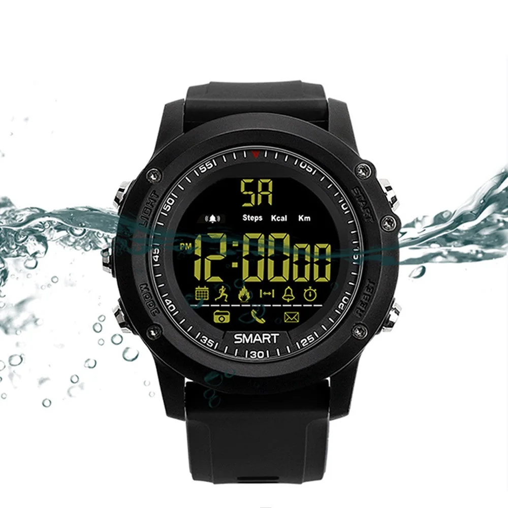 EX17 Outdoor Sports Professional Waterproof Smart Watch Message Reminder Long Battery Life Smartwatch Alarm Clock
EX17 Outdoor Sports Professional Waterproof Smart Watch Message Reminder Long Battery Life Smartwatch Alarm Clock