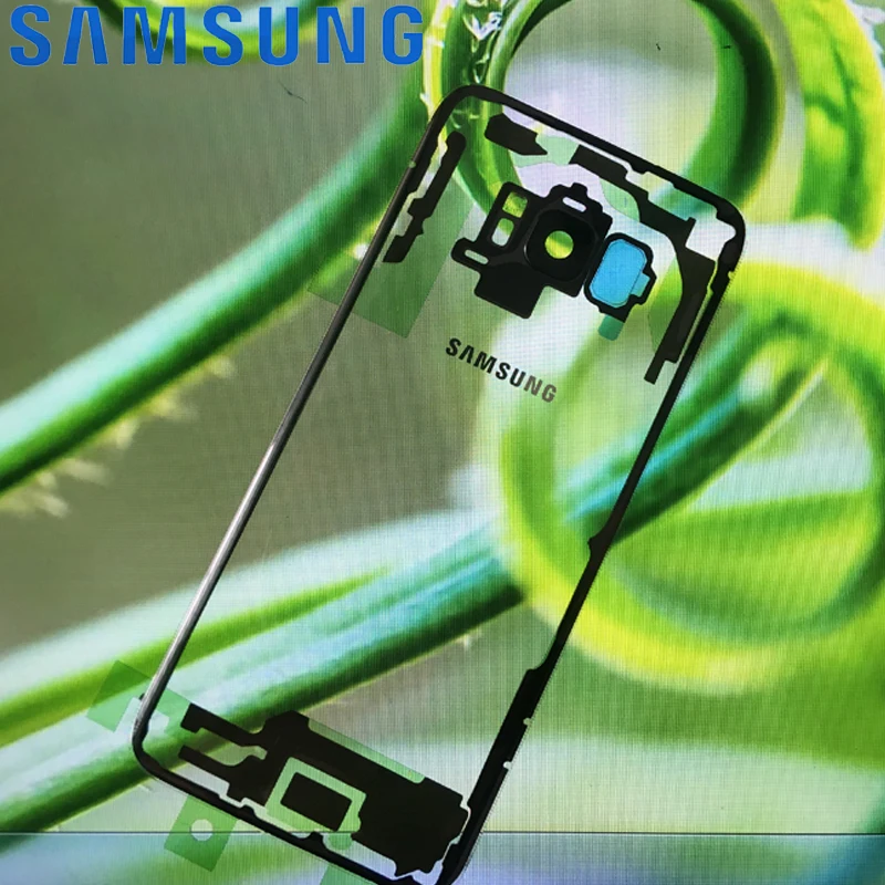 Transparent Back Glass for SAMSUNG Galaxy S8 G950 G950F Display S8 Plus G955 G955F Battery Cover Housing with Camera Lens
Transparent Back Glass for SAMSUNG Galaxy S8 G950 G950F Display S8 Plus G955 G955F Battery Cover Housing with Camera Lens
