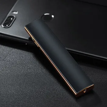 New Thin Cigarette Lighter Metal USB Charging Lighters Rechargeable Electric Lighter Windproof High Quality Gadgets For Men
New Thin Cigarette Lighter Metal USB Charging Lighters Rechargeable Electric Lighter Windproof High Quality Gadgets For Men