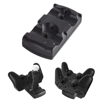 Mini LED Light Quick Dual USB Charging Dock Stand Charger For PlayStation 3 For PS3 Move Controller Console Black With USB Cable
Mini LED Light Quick Dual USB Charging Dock Stand Charger For PlayStation 3 For PS3 Move Controller Console Black With USB Cable