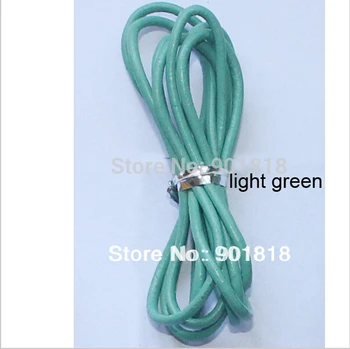 10meters/bag 2mm Genuine Green Round Leather Cord For Necklace Bracelet string Rope Thread Lace Jewelry Making Accessories F593
10meters/bag 2mm Genuine Green Round Leather Cord For Necklace Bracelet string Rope Thread Lace Jewelry Making Accessories F593