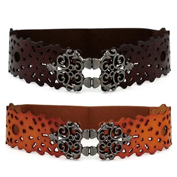10PCS/LOT SINGYOU Genuine Leather Belt for Women Wide Stretchy Elastic Belts Vintage Metal Buckle Belt Ceinture Femme
10PCS/LOT SINGYOU Genuine Leather Belt for Women Wide Stretchy Elastic Belts Vintage Metal Buckle Belt Ceinture Femme