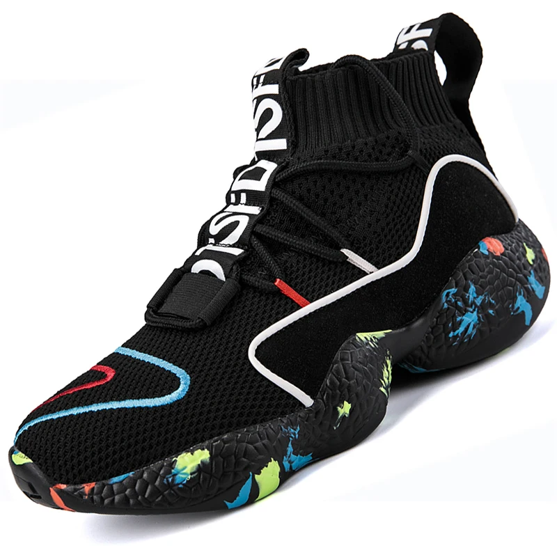 Breathable Sport Running Shoes For Men Women Air Mesh Jogging Cushion Socks Sneakers High Top Outdoor Training Walking Lace-up
Breathable Sport Running Shoes For Men Women Air Mesh Jogging Cushion Socks Sneakers High Top Outdoor Training Walking Lace-up
