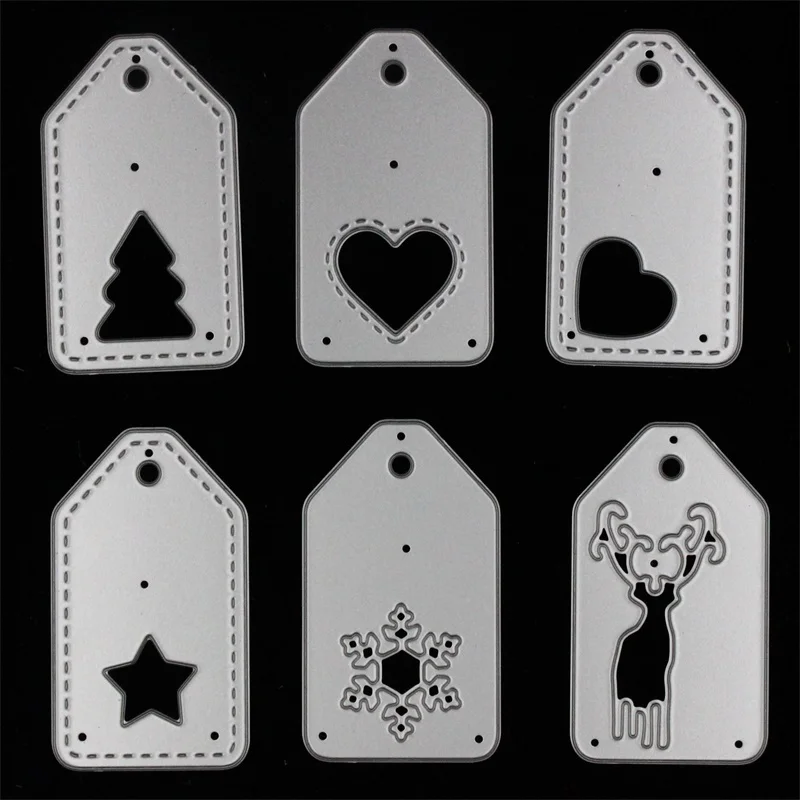 Christmas Tags Metal Cutting Dies Stencils for DIY Scrapbooking/photo album Decorative Embossing DIY Paper Cards
Christmas Tags Metal Cutting Dies Stencils for DIY Scrapbooking/photo album Decorative Embossing DIY Paper Cards