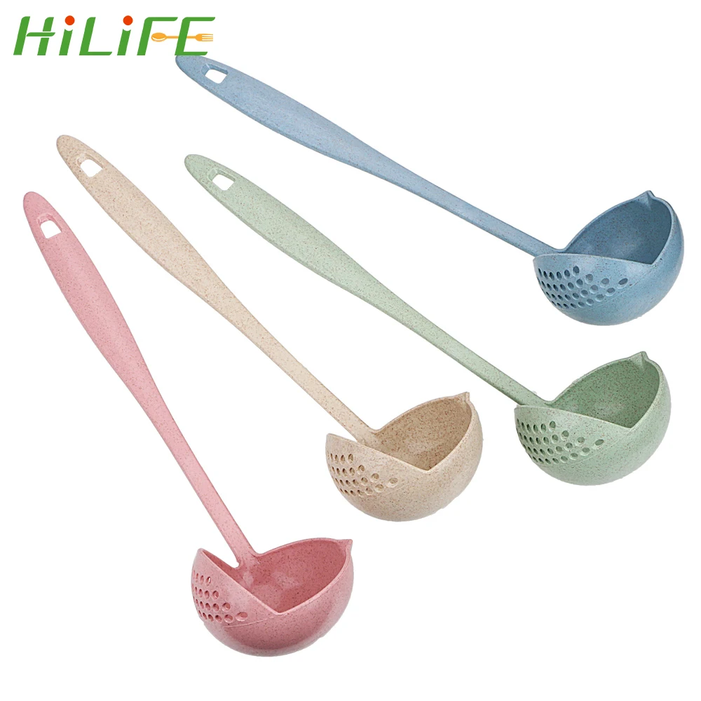 HILIFE Kitchen Accessories Colander Tools Porridge Spoons with Filter Creative 2 in 1 Long Handle Wheat Straw Soup Spoon
HILIFE Kitchen Accessories Colander Tools Porridge Spoons with Filter Creative 2 in 1 Long Handle Wheat Straw Soup Spoon