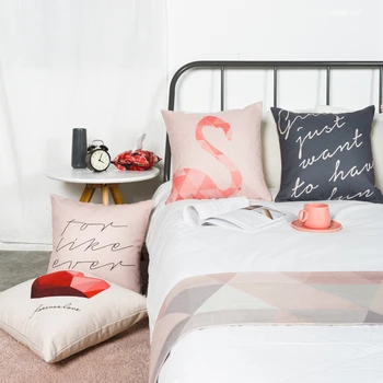 Nordic style pink patterns Cushion cover for Pillow/cushion Cotton and linen materials without pillow inner
Nordic style pink patterns Cushion cover for Pillow/cushion Cotton and linen materials without pillow inner
