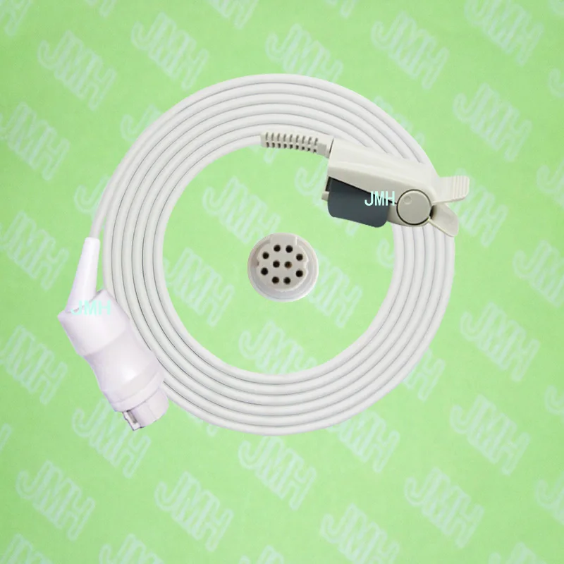 Compatible with 10PIN Datex-Ohmeda Oximeter monitor the OXY-F4-N Adult finger Nellcor clip spo2 sensor.
Compatible with 10PIN Datex-Ohmeda Oximeter monitor the OXY-F4-N Adult finger Nellcor clip spo2 sensor.