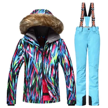 2018 Windproof Breathable Ski Sets Women Waterproof Skiing Jacket Pants Snowboarding Woman Ski Suit Sport Suits
2018 Windproof Breathable Ski Sets Women Waterproof Skiing Jacket Pants Snowboarding Woman Ski Suit Sport Suits