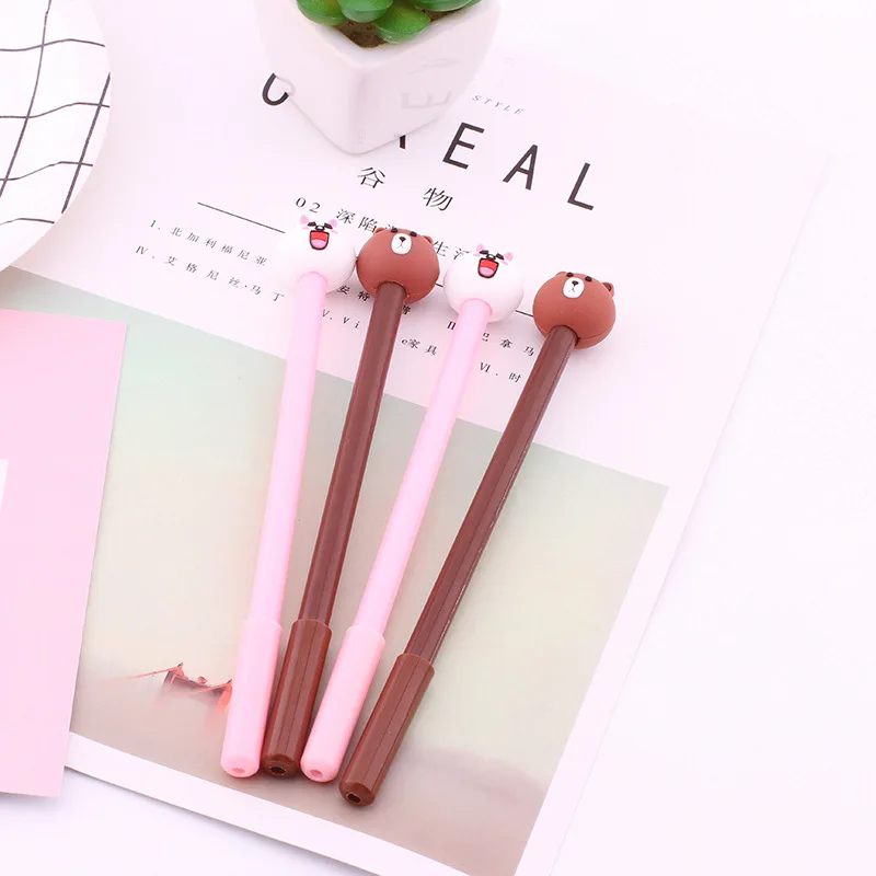 24 Pcs Korean Creative Stationery Cute Rabbit Brown Bear Neutral Pen Kawaii School Supplies Gel Pen Cute Stationary Wholesale
24 Pcs Korean Creative Stationery Cute Rabbit Brown Bear Neutral Pen Kawaii School Supplies Gel Pen Cute Stationary Wholesale