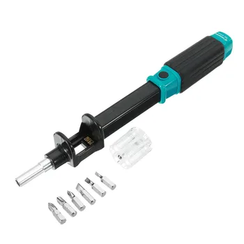 6 in 1 Multi-Purpose Screwdriver Set Revolver 360 Twist CRV Magnetic Drill Bit Repair Tool For Family Commonly Used
6 in 1 Multi-Purpose Screwdriver Set Revolver 360 Twist CRV Magnetic Drill Bit Repair Tool For Family Commonly Used