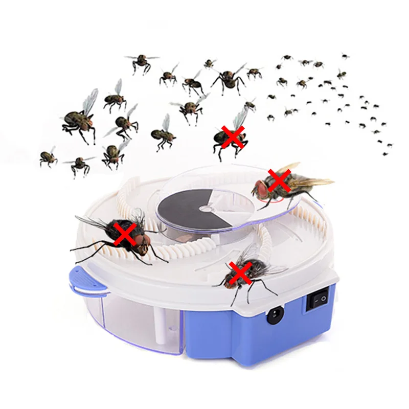Electric Automatic Fly Trap Device Fly Killer Flies Kills Pest Catcher Insect Repellents Controller With USB For Home Garden
Electric Automatic Fly Trap Device Fly Killer Flies Kills Pest Catcher Insect Repellents Controller With USB For Home Garden