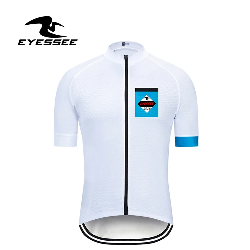 EYESSEE 2019 new competition pro men's team riding short-sleeved cycling Jersey advanced quality top stitching craft tops
EYESSEE 2019 new competition pro men's team riding short-sleeved cycling Jersey advanced quality top stitching craft tops