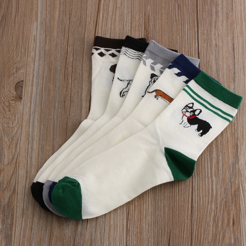 1 Pair New Series White Women Men's Unisex Cotton Husky Pugs 5 Style Faithful Dog Embroidery Happy Winter Warm Socks Funny Socks
1 Pair New Series White Women Men's Unisex Cotton Husky Pugs 5 Style Faithful Dog Embroidery Happy Winter Warm Socks Funny Socks