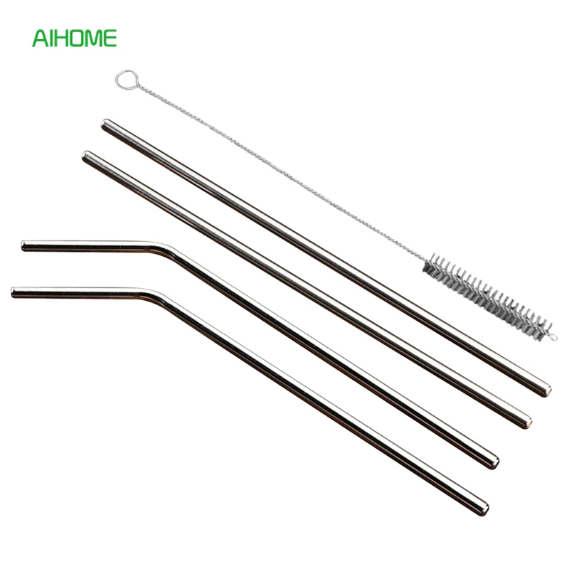 4pcs/set Reusable Metal Bendy Drinking Straws Stainless Steel Sturdy Upright Drink Straw for Mugs Present Cleaning Brush
4pcs/set Reusable Metal Bendy Drinking Straws Stainless Steel Sturdy Upright Drink Straw for Mugs Present Cleaning Brush