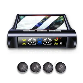 C240 Solar Power Car External TPMS Sensor Tire Pressure Monitoring System Power Digital LCD Display Auto Security Alarm Systems
C240 Solar Power Car External TPMS Sensor Tire Pressure Monitoring System Power Digital LCD Display Auto Security Alarm Systems