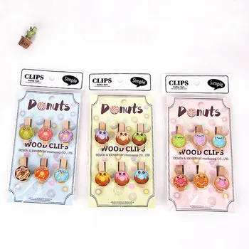 1pcs 15725 Korea Creative Gift Donut Note Pad with Hemp Rope Photo Clip Wood Clip 6pcs
1pcs 15725 Korea Creative Gift Donut Note Pad with Hemp Rope Photo Clip Wood Clip 6pcs