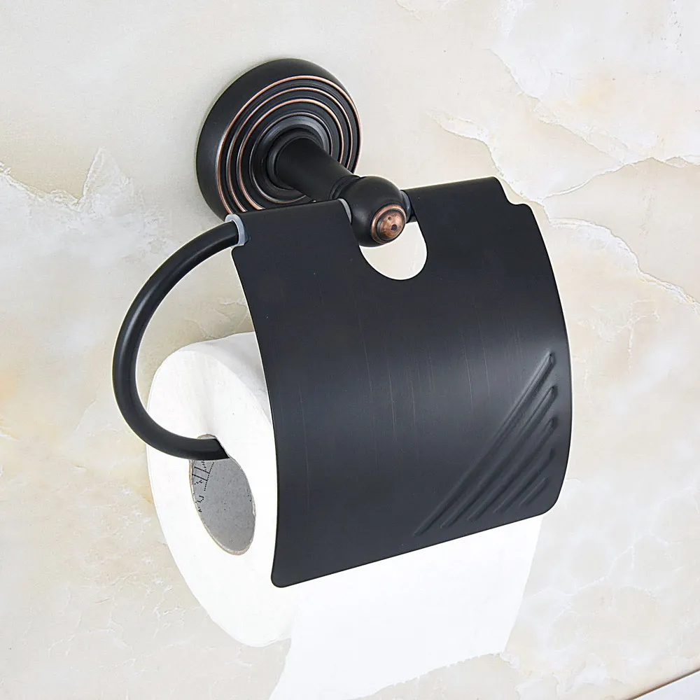 Bathroom Accessory Black Oil Rubbed Bronze Wall Mounted Toilet Paper Roll Holder aba133
Bathroom Accessory Black Oil Rubbed Bronze Wall Mounted Toilet Paper Roll Holder aba133