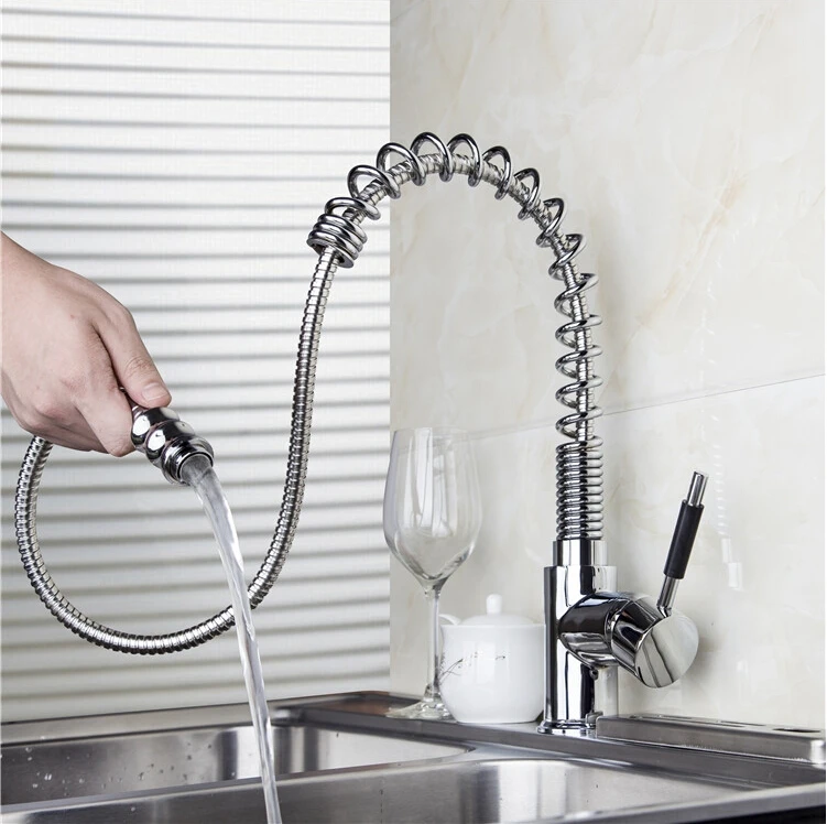 

BECOLA kitchen faucet sink mixer tap waterfall faucet brass chromed taps spray faucets LH-8102