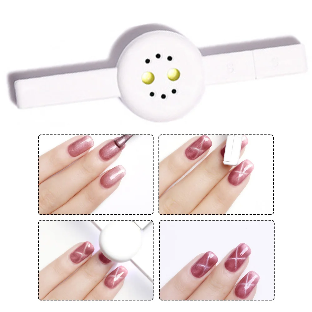 2 in1 3D Cat Eye Magnet Stick Magnetically Absorbed Illuminator Magnet Phototherapy Light with Nail Dryer For Curing Manicure
2 in1 3D Cat Eye Magnet Stick Magnetically Absorbed Illuminator Magnet Phototherapy Light with Nail Dryer For Curing Manicure