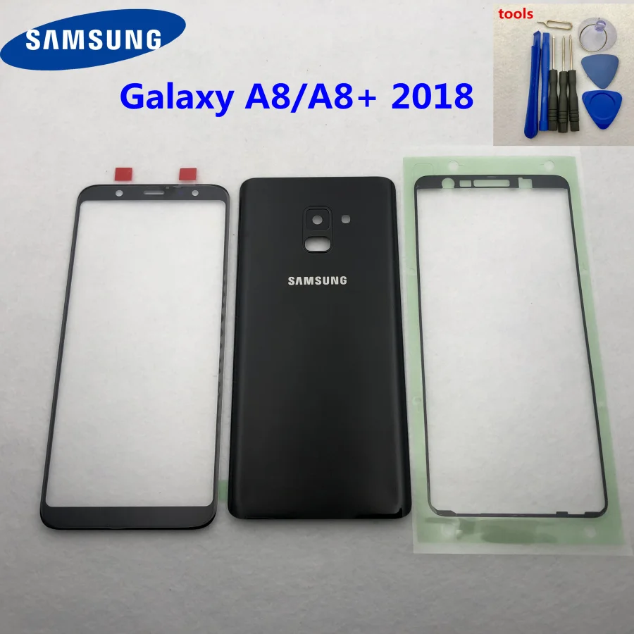 For Samsung Galaxy A8 Plus 2018 A730 A730F Housing Glass Battery Back Cover Door A8 A530 A530F front Touch glass + Tools
For Samsung Galaxy A8 Plus 2018 A730 A730F Housing Glass Battery Back Cover Door A8 A530 A530F front Touch glass + Tools