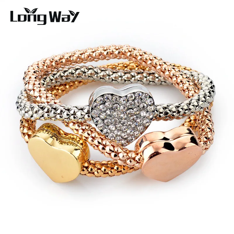 Женский винтажный браслет LongWay с подвеской в виде звеньев|bracelets for|charm braceletcharm bracelets
