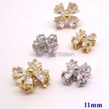 11x11mm Rhodium tone Gold Plated Brass Micro Pave Zircon CZ Cross Spacer Beads Connector For European Charms DIY Jewelry Making
11x11mm Rhodium tone Gold Plated Brass Micro Pave Zircon CZ Cross Spacer Beads Connector For European Charms DIY Jewelry Making