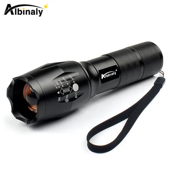 Powerful LED Flashlight 5 Modes waterproof Zoomable Tactical Torch camping light Use 18650 lithium battery For riding, hunting
Powerful LED Flashlight 5 Modes waterproof Zoomable Tactical Torch camping light Use 18650 lithium battery For riding, hunting