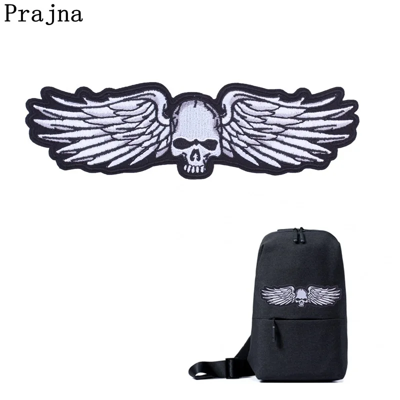 Prajna Clothes Patches Skull Embroidery Patch Iron -On Biker Badges Sewing Accessories For Jeans DIY Coat Bags Stickers Backpack
Prajna Clothes Patches Skull Embroidery Patch Iron -On Biker Badges Sewing Accessories For Jeans DIY Coat Bags Stickers Backpack