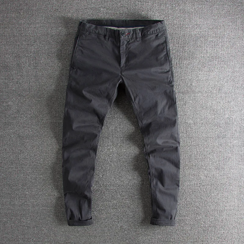 Simple wash in Europe and the United States to make old pure-color, self-cultivation, original single men's casual trousers pant
Simple wash in Europe and the United States to make old pure-color, self-cultivation, original single men's casual trousers pant