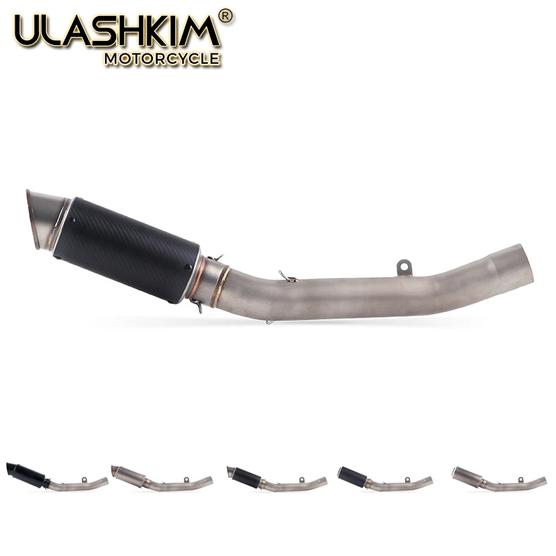 Motorcycle Full System Exhaust Muffler Modified Middle Link Pipe Slip On For kawasaki Z800 2013 2014 2015 2016
Motorcycle Full System Exhaust Muffler Modified Middle Link Pipe Slip On For kawasaki Z800 2013 2014 2015 2016