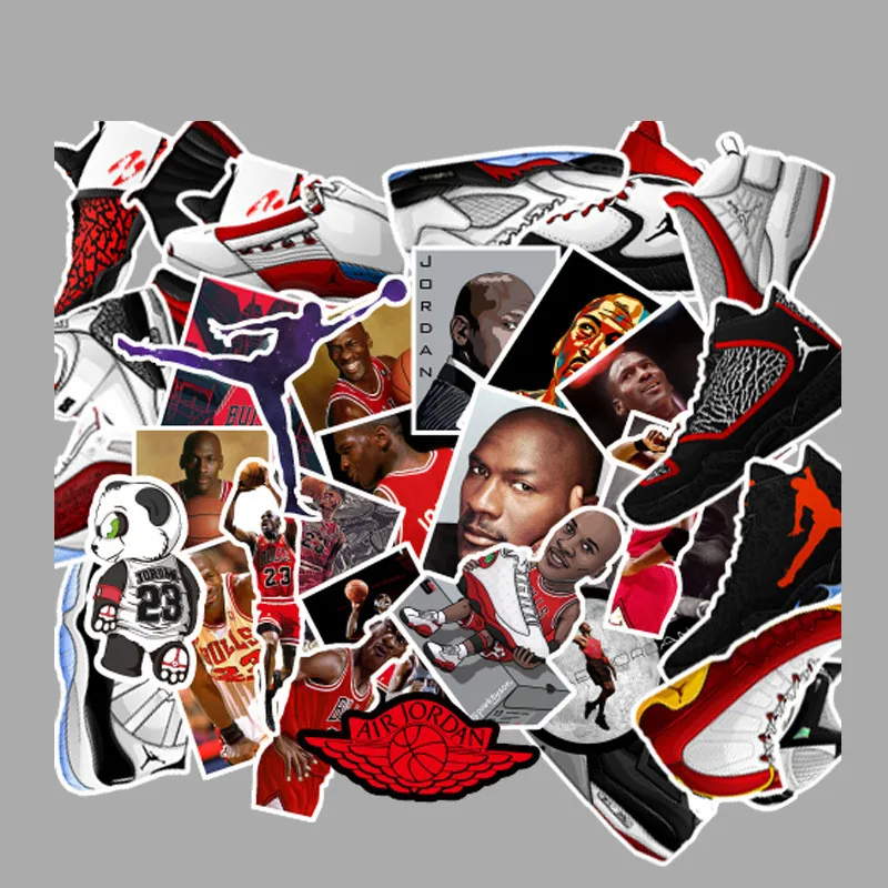 52pcs/lot Random Cartoon Jordan Sticker For Boys Luggage Car Suitcase Laptop Phone Skateboard Moto Anime Pegatina Cool Stickers
52pcs/lot Random Cartoon Jordan Sticker For Boys Luggage Car Suitcase Laptop Phone Skateboard Moto Anime Pegatina Cool Stickers