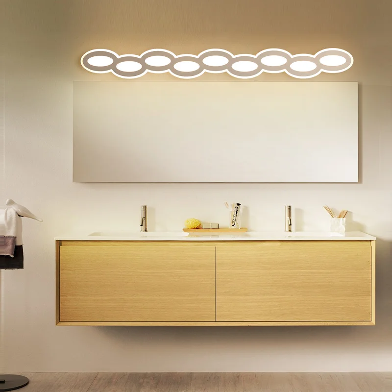 New Arrival 40cm 60cm 80cm 100cm 120cm Modern LED Mirror Wall Light AC90-260V Cosmetic Acrylic Wall lamp Bathroom Lighting
New Arrival 40cm 60cm 80cm 100cm 120cm Modern LED Mirror Wall Light AC90-260V Cosmetic Acrylic Wall lamp Bathroom Lighting