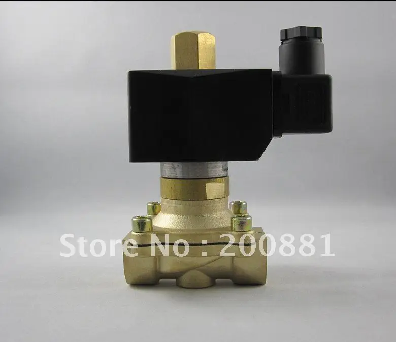 1/2" 2w series 120 centigrade 2/2 way normally open water oil steam direct acting AC220V brass Solenoid Valve
1/2" 2w series 120 centigrade 2/2 way normally open water oil steam direct acting AC220V brass Solenoid Valve