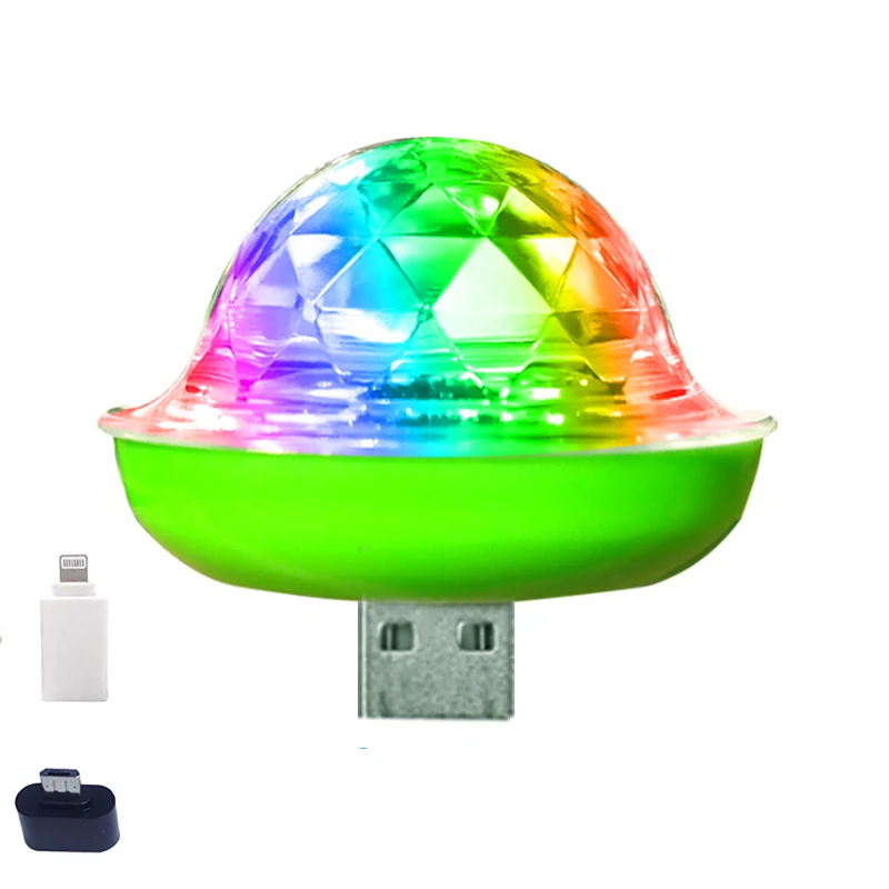 Music Sensor USB Mini Disco Stage Lighting Effect Light DJ Crystal Magic Ball Lamp led Atmosphere Light for Phone Micro usb Bulb
Music Sensor USB Mini Disco Stage Lighting Effect Light DJ Crystal Magic Ball Lamp led Atmosphere Light for Phone Micro usb Bulb