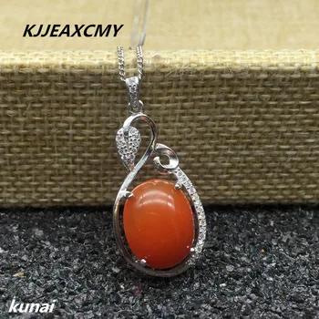 KJJEAXCMY boutique jewelry Wholesale processing of colorful jewelry, 925 silver inlaid natural South Red pendant, women's pendan
KJJEAXCMY boutique jewelry Wholesale processing of colorful jewelry, 925 silver inlaid natural South Red pendant, women's pendan