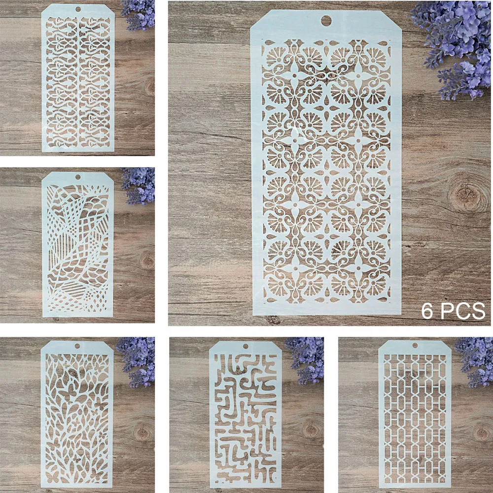 6 PCS DIY Craft Geometry Stencil for DIY Scrapbooking Stamping Album Crafts Decorative Paper Cards
6 PCS DIY Craft Geometry Stencil for DIY Scrapbooking Stamping Album Crafts Decorative Paper Cards