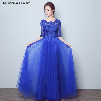 Vestido boda mujer invitada new tulle applique half sleeve ALine royal blue pink red bridesmaid dresses long wedding guest dress
Vestido boda mujer invitada new tulle applique half sleeve ALine royal blue pink red bridesmaid dresses long wedding guest dress