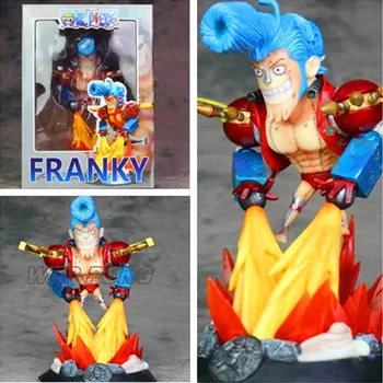 New 22cm Anime One Piece FRANKY figure Toy PVC Franky battle ver Model Brinquedos for Children Birthday Gift Decoration
New 22cm Anime One Piece FRANKY figure Toy PVC Franky battle ver Model Brinquedos for Children Birthday Gift Decoration