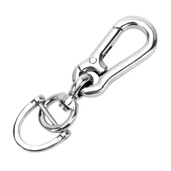 

LEEPEE Alloy Gourd Buckle Keychain Key Rings Car Keyring Key Chain Auto Accessories Carabiner Horseshoe Buckle Car-styling