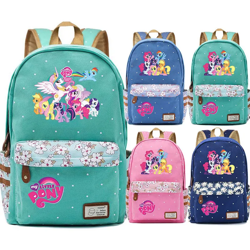 Cutie My Little Pony Rainbow Dash Pinkie Pie Flowers Dot Boy Girl School bag Women Bagpack Teenagers Canvas Lady Femme Backpack9
Cutie My Little Pony Rainbow Dash Pinkie Pie Flowers Dot Boy Girl School bag Women Bagpack Teenagers Canvas Lady Femme Backpack9