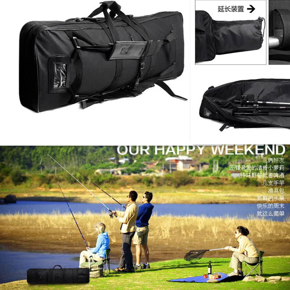1.2m SWAT Dual Tactical Heavy Duty multi-purpose messenger large capacity bag Carrying Case for Rifle Gun Black Hunting bag
1.2m SWAT Dual Tactical Heavy Duty multi-purpose messenger large capacity bag Carrying Case for Rifle Gun Black Hunting bag