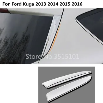 Car body styling chrome ABS Rear tail Spoiler side triangle Molding window bezel trim 2pcs For Ford Kuga 2013 2014 2015 2016
Car body styling chrome ABS Rear tail Spoiler side triangle Molding window bezel trim 2pcs For Ford Kuga 2013 2014 2015 2016